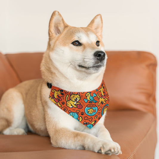 Custom Pet Bandana Collar