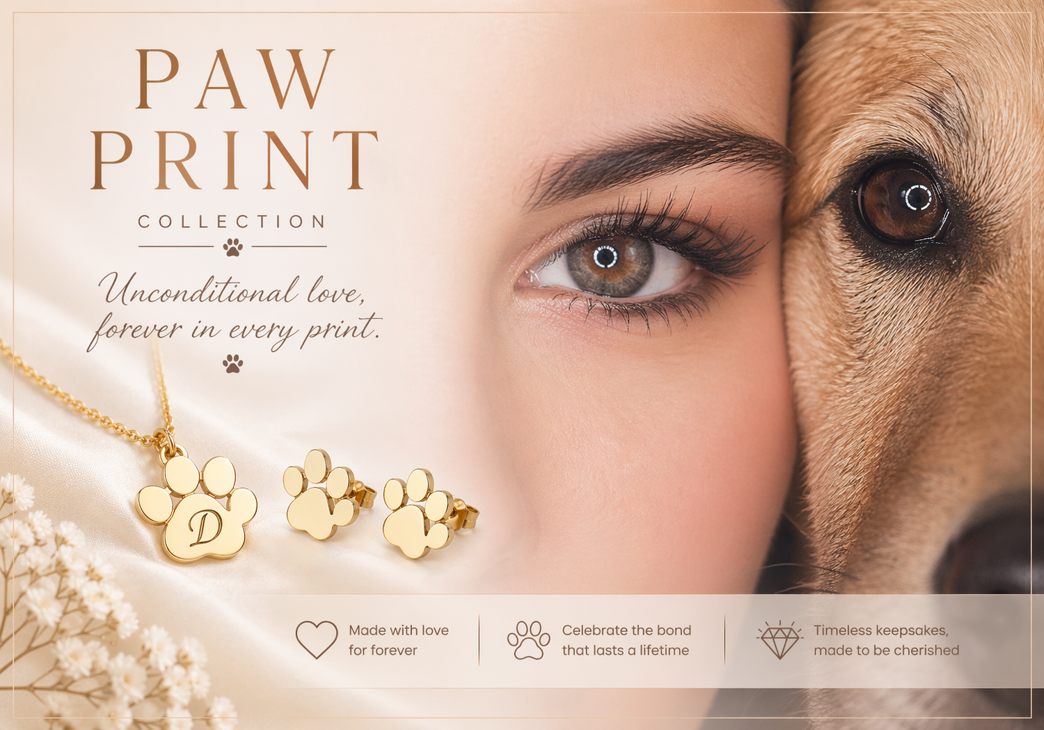 Heart Print Jewelry | Personalized Footprint, Handprint & Keepsake Gifts