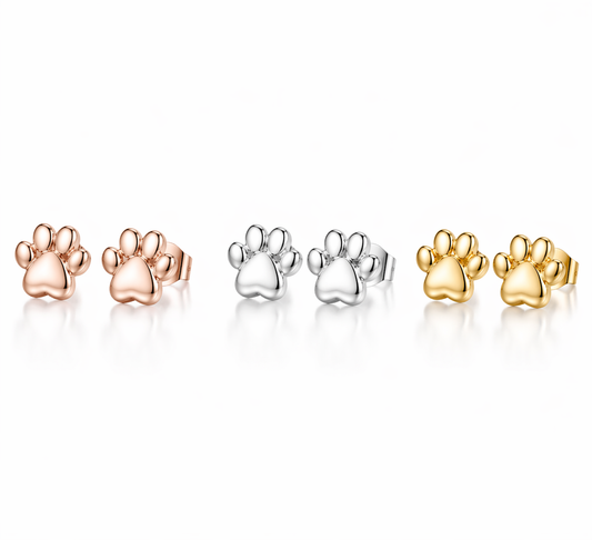 Paw Print Earring