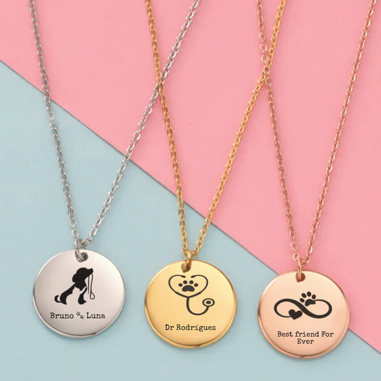 Necklace with round pendant (Copia)