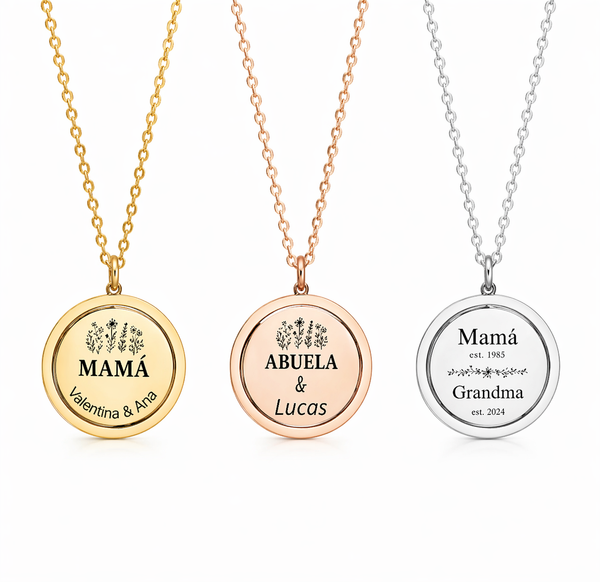 Circle of Love Necklace | Personalized Love Pendant Gift