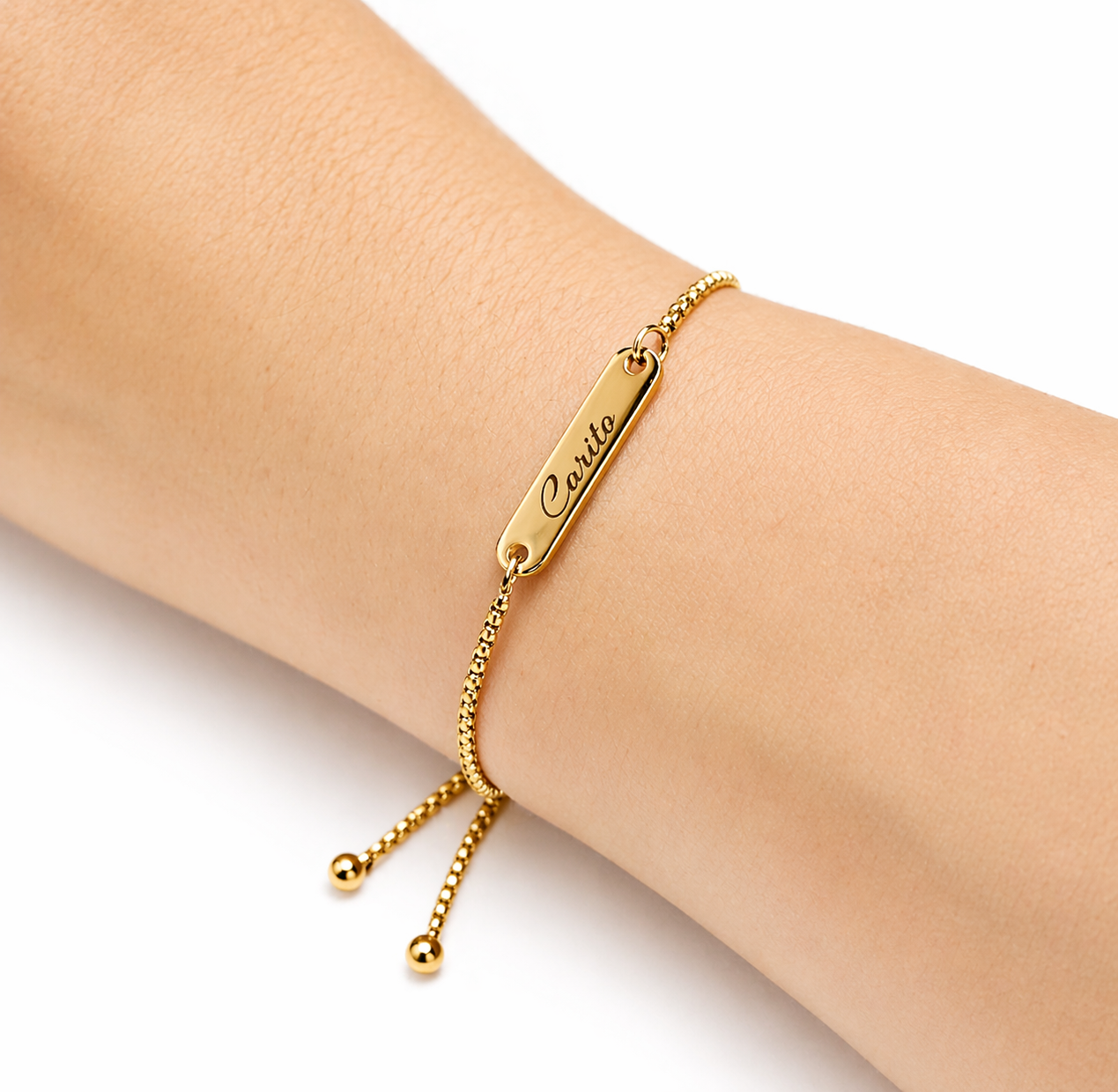 Adjustable Bar Bracelet