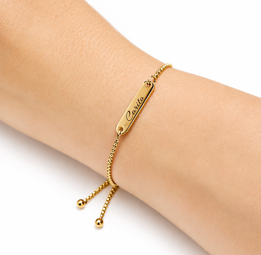 Adjustable Bar Bracelet