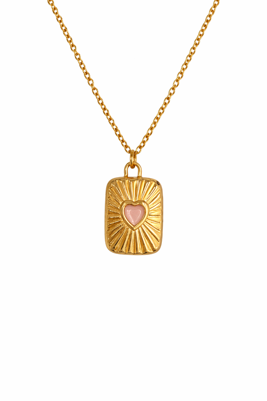 Elegant Locket Necklace – Personalized Stainless Steel Photo Pendant Gift