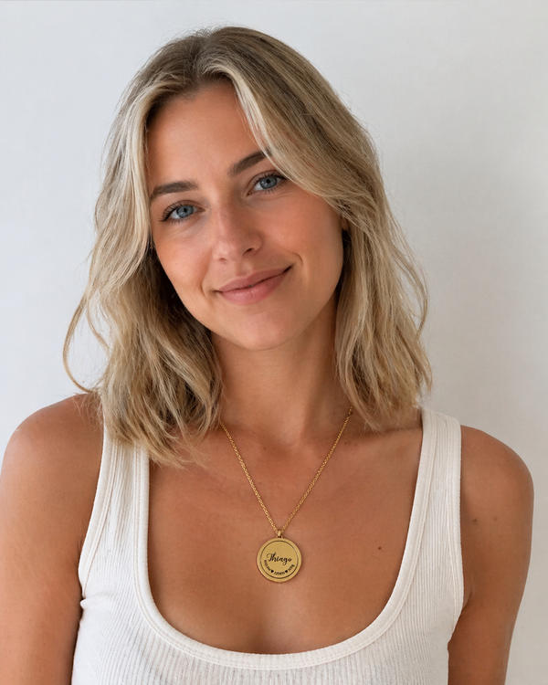 Personalized Initial Necklace | Minimalist Letter Jewelry Gift