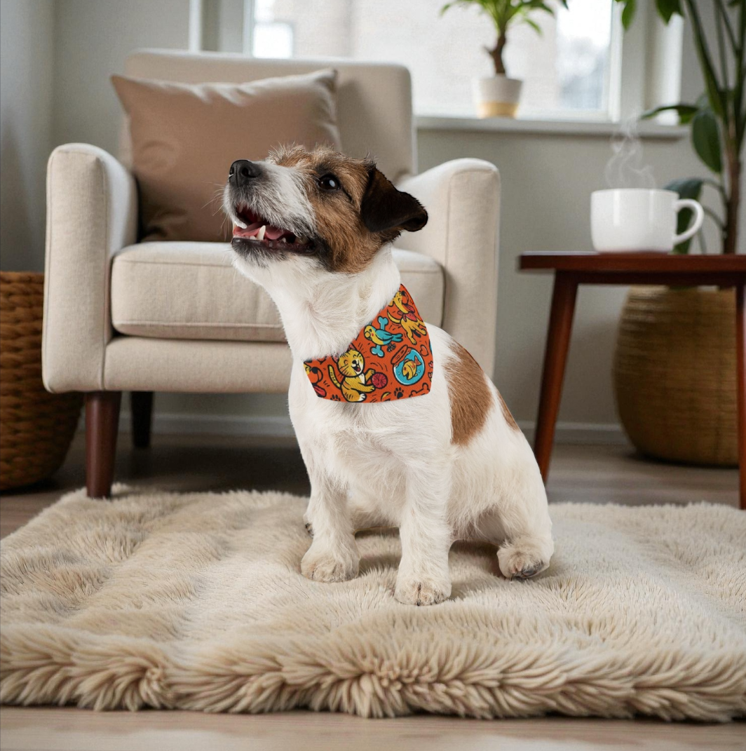 Custom Pet Bandana Collar