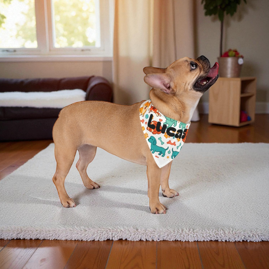 Personalized Dog Bandana