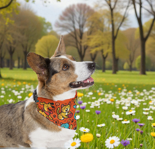 Custom Pet Bandana Collar